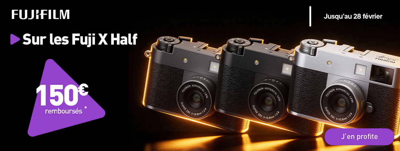 Cashback Fuji X Half